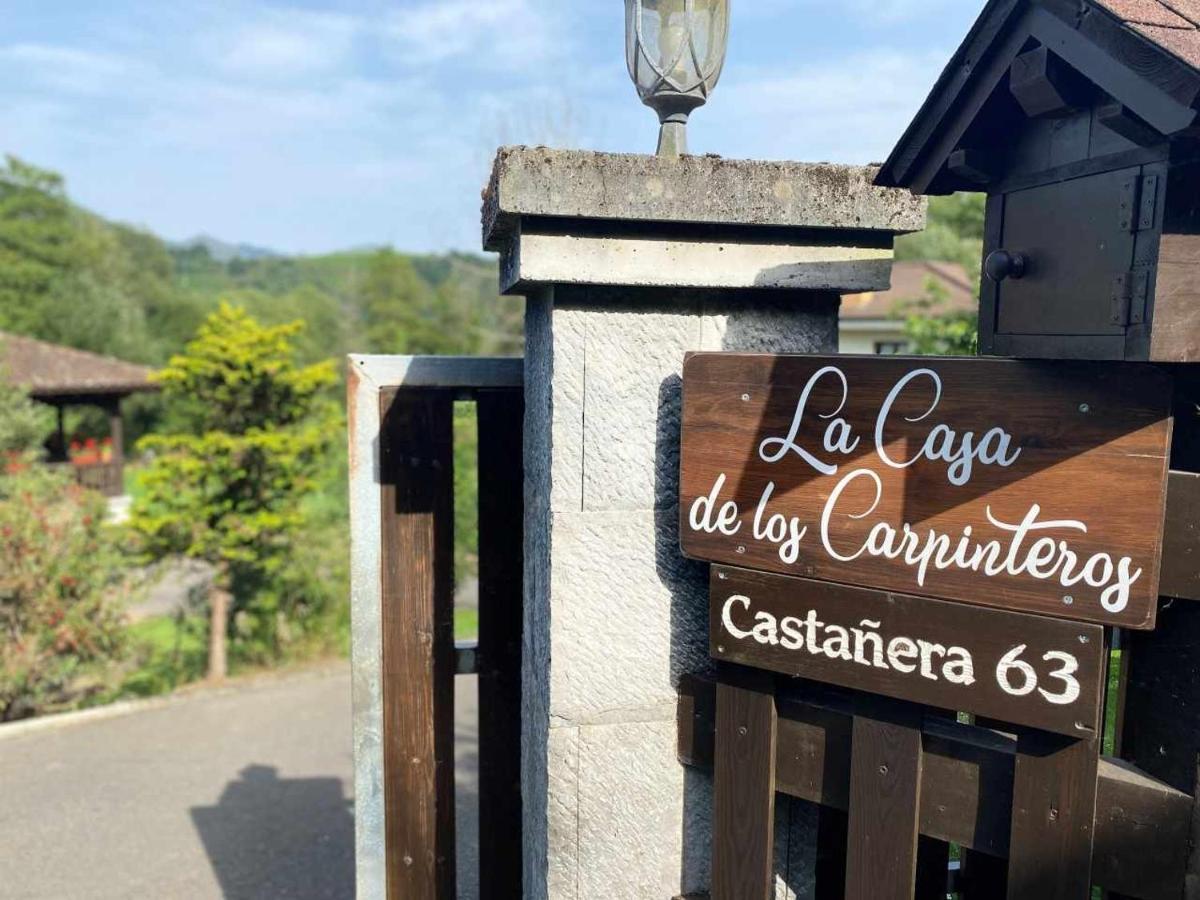 Casa De Los Carpinteros Arriondas Exterior foto